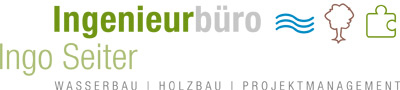 Logo Ingenieurbüro Ingo Seiter Wasserbau, Holzbau, Projektmanagement